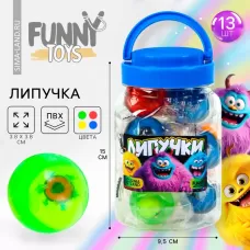 Липучка «Глазастики», МИКС, в банке Липучка «Глазастики», МИКС, в банке