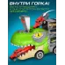 Грузовик большой «Автовоз. Диногонки 2», детский набор: машинки 16 шт., динозавры 12 шт., свет и звук Грузовик большой «Автовоз. Диногонки 2», детский набор: машинки 16 шт., динозавры 12 шт., свет и звук