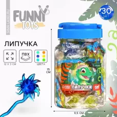 Липучка «Булава»дино, МИКС, в банке Липучка «Булава»дино, МИКС, в банке