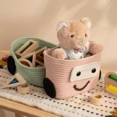 Корзина для игрушек SL Home «Грузовик», плетёная, ручной работы, 42×23×17 см Корзина для игрушек SL Home «Грузовик», плетёная, ручной работы, 42×23×17 см