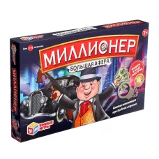 Настольная игра «Миллионеры», 2-6 игроков, 7+ Настольная игра «Миллионеры», 2-6 игроков, 7+