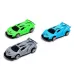 Машинки инерционные «Рейсер», набор 3 шт., цвет МИКС Машинки инерционные «Рейсер», набор 3 шт., цвет МИКС