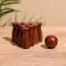Игра настольная «Боулинг», 15×6×7 см, дерево шишам Игра настольная «Боулинг», 15×6×7 см, дерево шишам