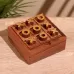 Игра настольная 2 в 1, крестики-нолики, солитёр, 11.5×11.5×5 см, дерево шишам Игра настольная 2 в 1, крестики-нолики, солитёр, 11.5×11.5×5 см, дерево шишам