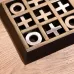 Игра настольная «Крестики-нолики», 13×13 см, манговое дерево, сталь Игра настольная «Крестики-нолики», 13×13 см, манговое дерево, сталь
