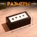 Игра настольная 3 в 1, домино, кубики, карты, полирезин, МДФ Игра настольная 3 в 1, домино, кубики, карты, полирезин, МДФ