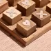 Игра настольная «Крестики-нолики», 12×12×3 см, манговое дерево Игра настольная «Крестики-нолики», 12×12×3 см, манговое дерево