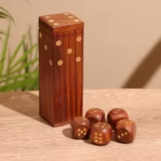 Игра настольная «Кубики», 12.5×4×4 см, дерево шишам Игра настольная «Кубики», 12.5×4×4 см, дерево шишам