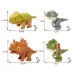 Игрушка - сюрприз «Dino. Зубастики», подвижные детали, 4 фигурки динозавров, МИКС Игрушка - сюрприз «Dino. Зубастики», подвижные детали, 4 фигурки динозавров, МИКС