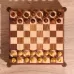 Игра настольная 3 в 1, шахматы, домино, кубики, доска 20×20 см, дерево шишам Игра настольная 3 в 1, шахматы, домино, кубики, доска 20×20 см, дерево шишам