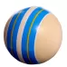 Мяч резиновый, диаметр 10 см, эко, ручное окрашивание Мяч резиновый, диаметр 10 см, эко, ручное окрашивание