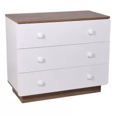Комод Polini Kids Ameli 3000, цвет белый-дуб крафт Комод Polini Kids Ameli 3000, цвет белый-дуб крафт