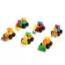 Набор тракторов «Весёлая стройка», инерционные, в наборе 6 шт., цвет МИКС Набор тракторов «Весёлая стройка», инерционные, в наборе 6 шт., цвет МИКС
