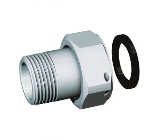 Американка хром. 3/4”НР-1”НГ под пломб.