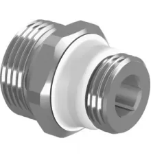 Ниппель переходной Smart Radi G3/4"НР-G1/2"НР Евроконус (с уплотнением) '10Ф